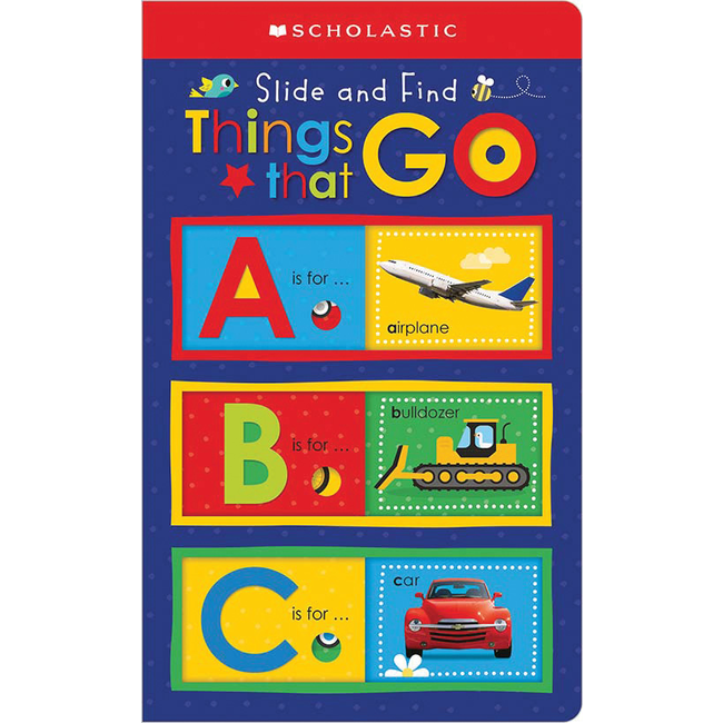 Slide and Find Things That Go - ABC BB