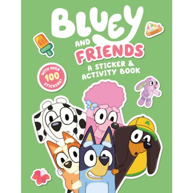 Bluey and Friends - A Sticker Activity Book