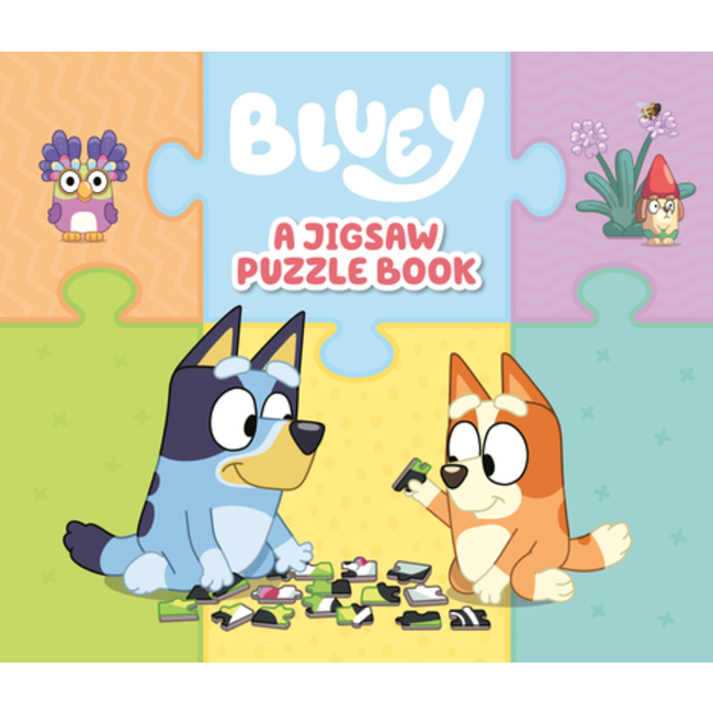 Bluey A Jigsaw Puzzle Book