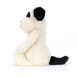 Jellycat Jellycat - Bashful Black & Cream Puppy Medium