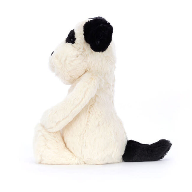 Jellycat Jellycat - Bashful Black & Cream Puppy Medium