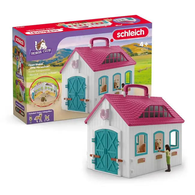 Schleich Horse Club Open Stable "Little Horseshoe" 42703