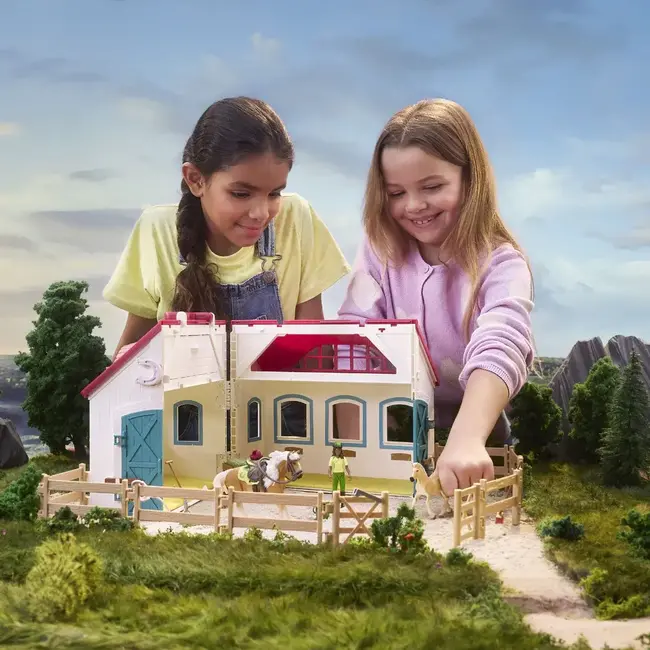 Schleich Horse Club - Open Stable "Little Horseshoe"