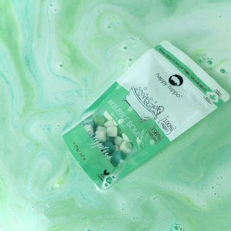 Happy Hippo Happy Hippo Mini Bath Bombs - Cold Buster - Eucalyptus
