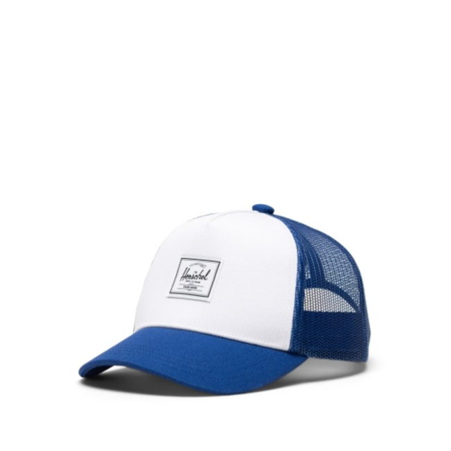Herschel Whaler Cotton Mesh Toddler Cap 2-4 Years - Sodalite Blue/White