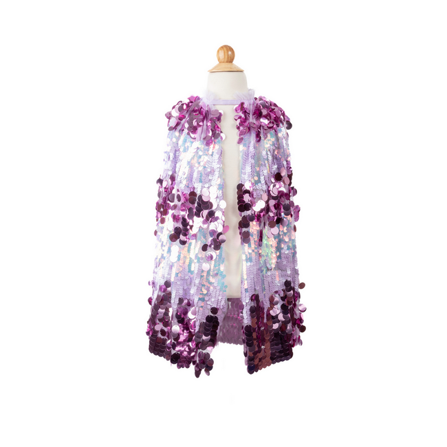 Great Pretenders The 5th Avenue Pailette Cape Purple Size 4-6