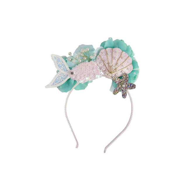 Great Pretenders Mermalicious Headband Teal