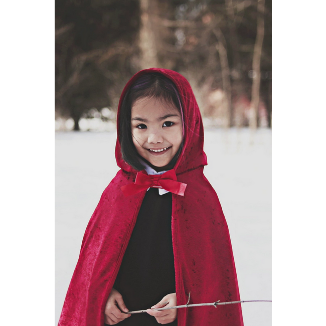 Great Pretenders Little Red Riding Hood Cape Size 5-6