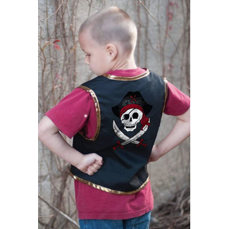 Great Pretenders Pirate Vest With Eye Patch