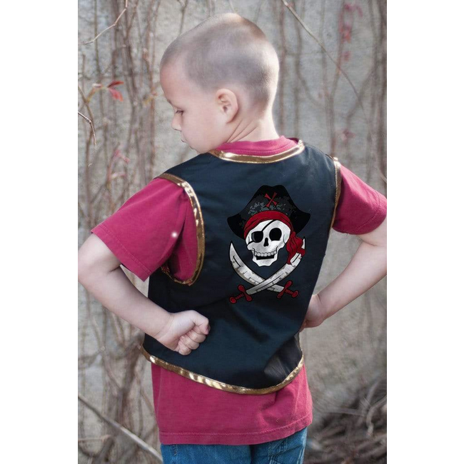 Great Pretenders Pirate Vest With Eye Patch