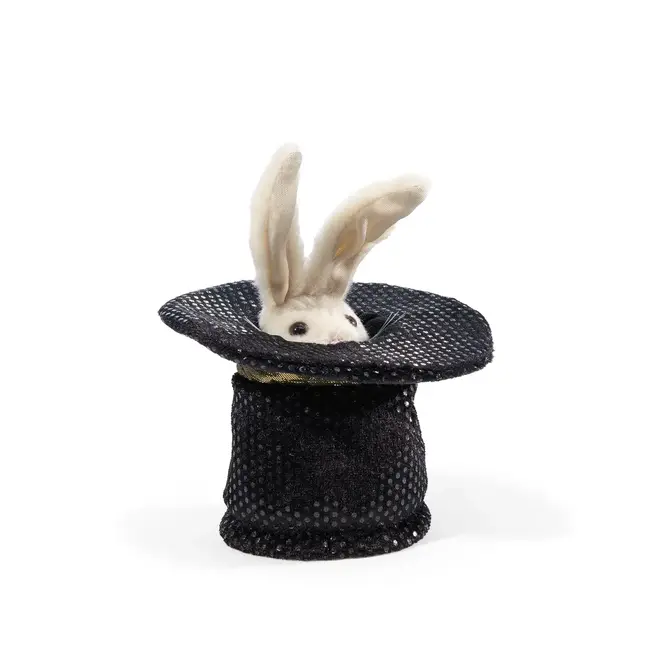 Fire the Imagination Folkmanis - Mini Magic Hat Finger Puppet