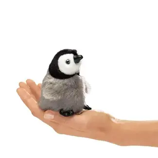 Fire the Imagination Folkmanis - Mini Emperor Penguin Finger Puppet
