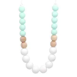 Glitter & Spice Necklace Anha- Green, White