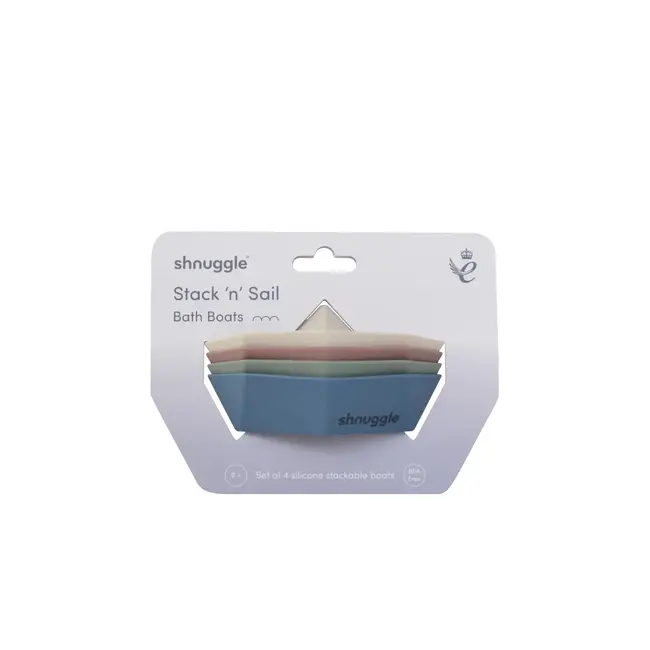 Shnuggle Bath Boat Toys - 4 Pack