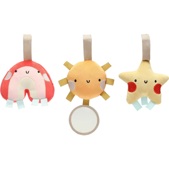 Pearhead Star Sun Rainbow Stroller Toy Set 87112
