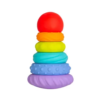 Ubbi -Teether Totter Silicone Tower Toy