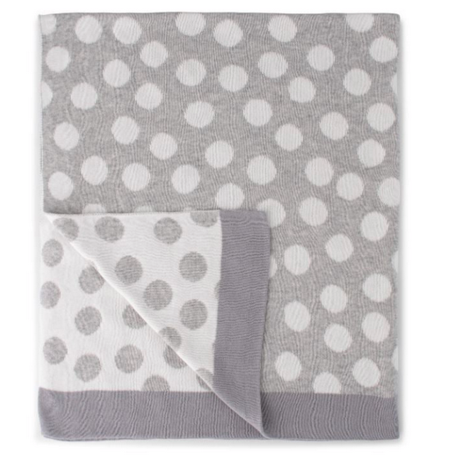 Weegoamigo - Hola Blanket - Super Spot Grey/White