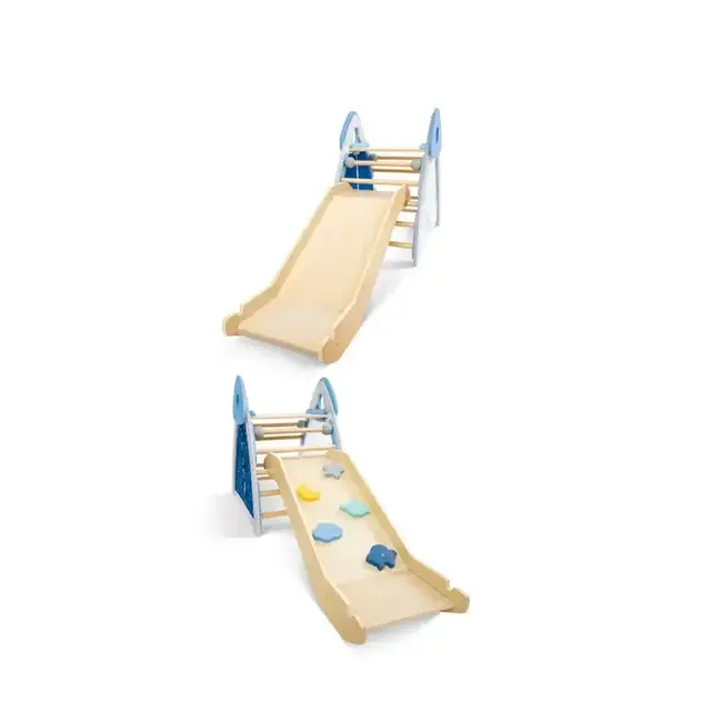 Hape - 4-in-1 Climb 'N' Slide Gym Set