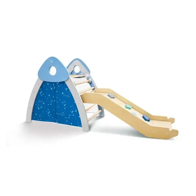 Hape - 4-in-1 Climb 'N' Slide Gym Set