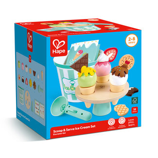 Hape - Scoop & Serve Ice Cream Set E3225