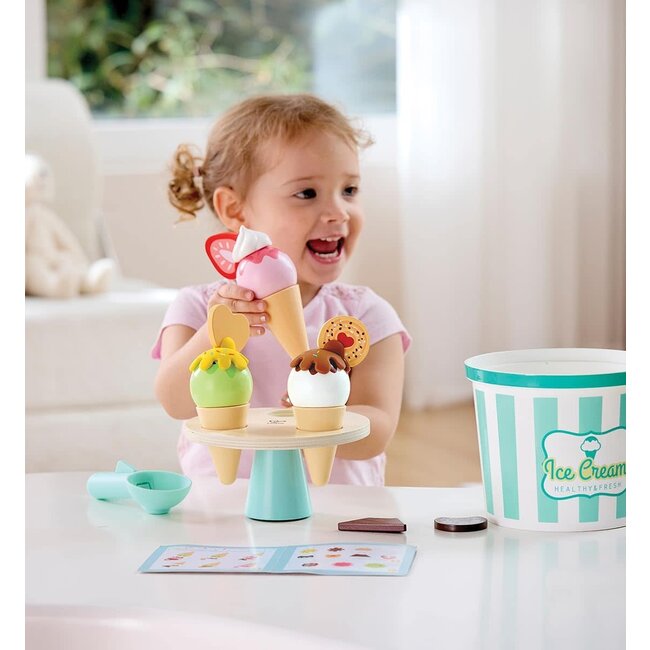 Hape - Scoop & Serve Ice Cream Set E3225