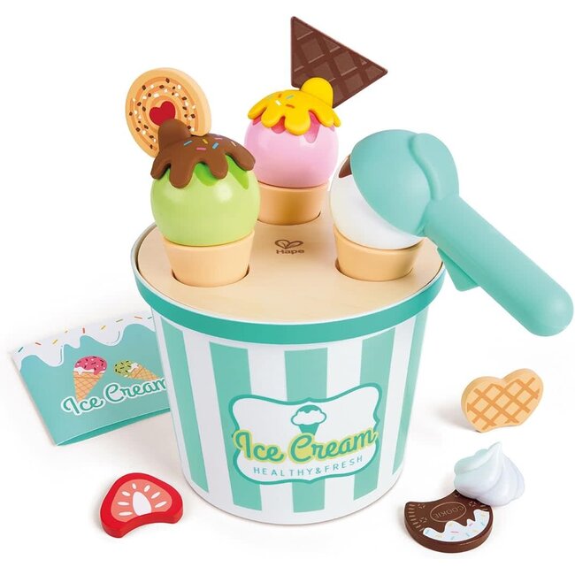Hape - Scoop & Serve Ice Cream Set E3225