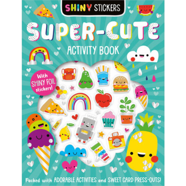 Fire the Imagination Shiny Stickers Super - Cute Activity Book