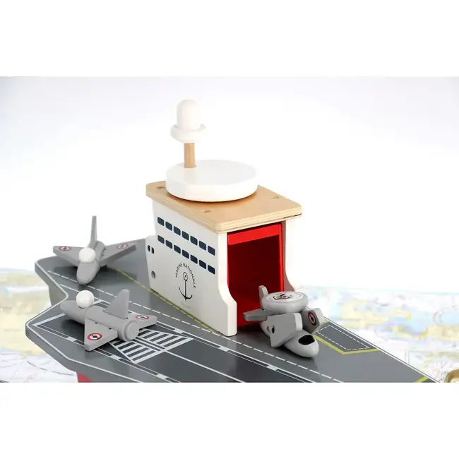 Fire the Imagination Aircraft Carrier - Porte-Avions - Vilac