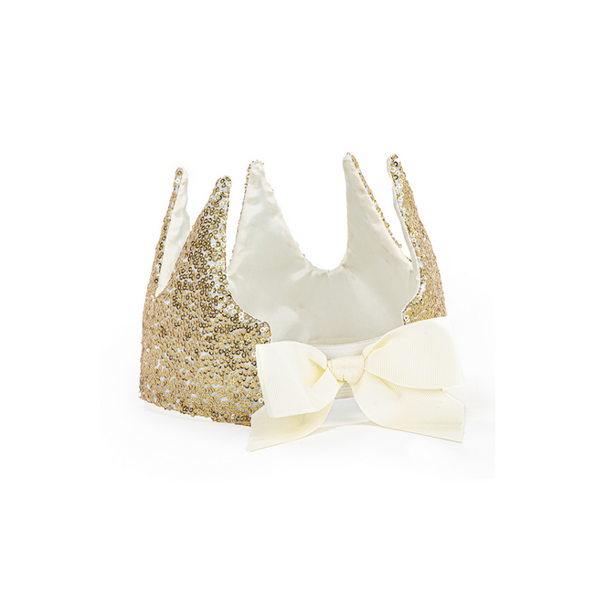 Great Pretenders Gracious Gold Sequins Crown