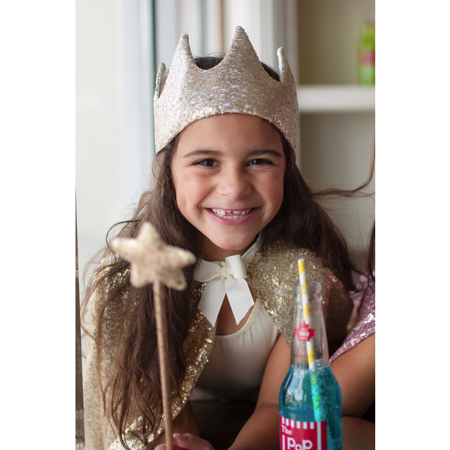 Great Pretenders Gracious Gold Sequins Crown