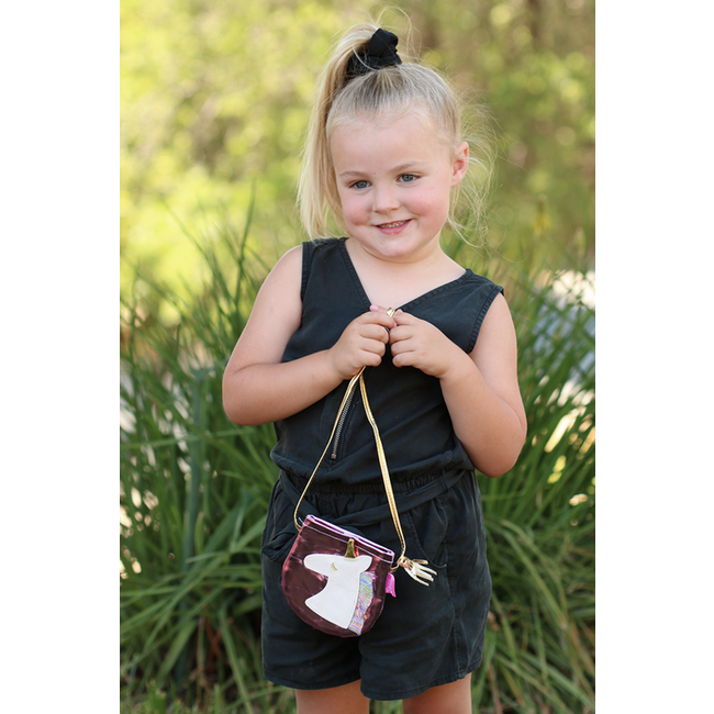 Great Pretenders Fancy Unicorn Petite  Purse