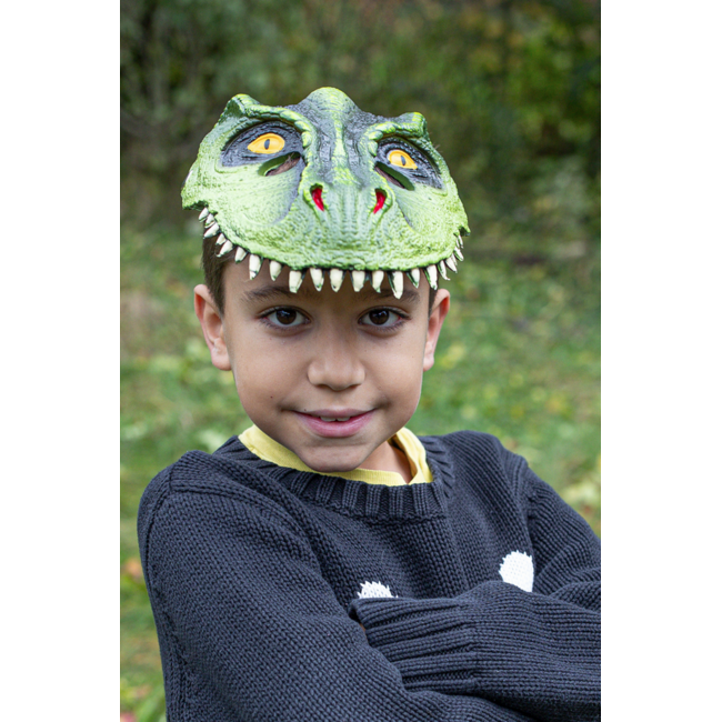 Great Pretenders T- Rex Dino Mask-Green