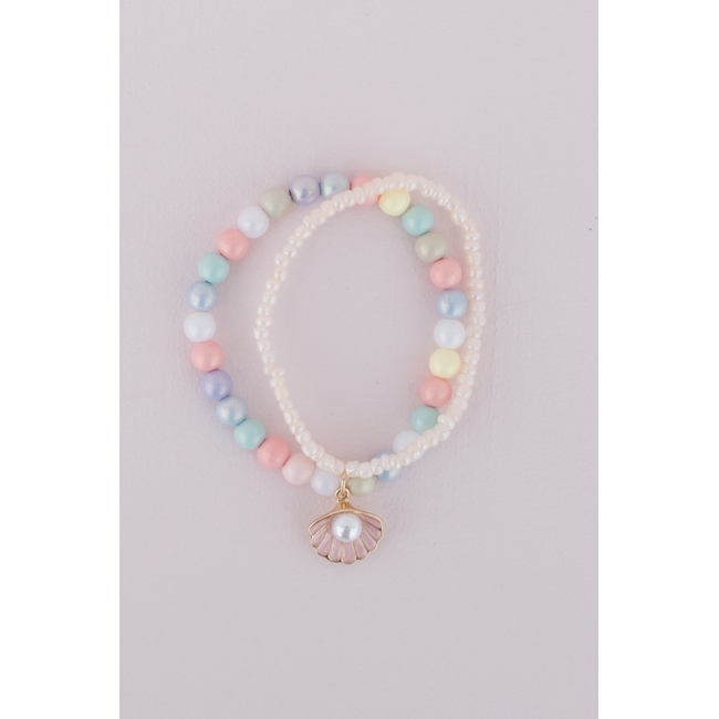 Great Pretenders Boutique Pastel Shell Bracelet