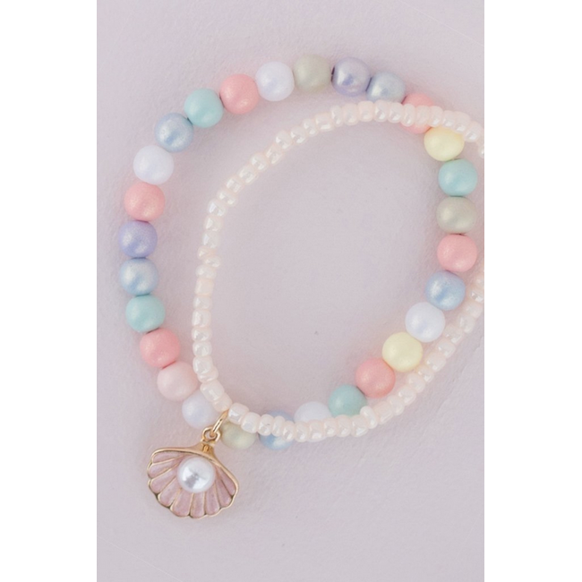 Great Pretenders Boutique Pastel Shell Bracelet