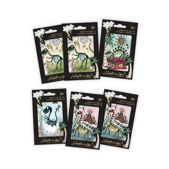 Great Pretenders Dinosaur Tattoos Single