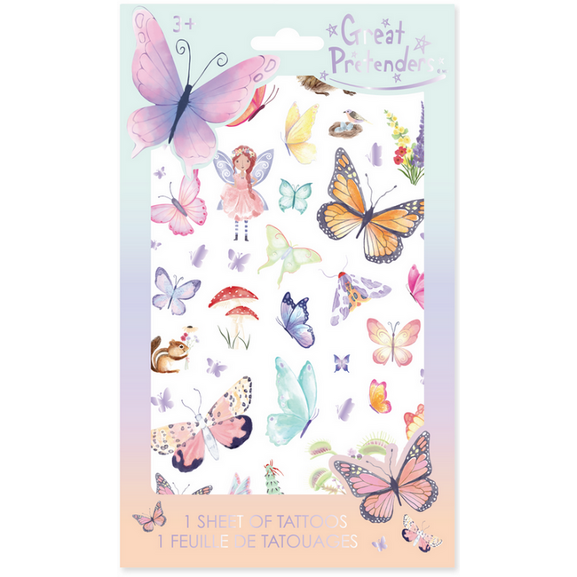 Great Pretenders Float Like A Butterfly Tattoos