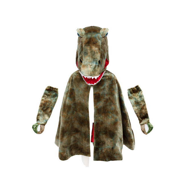Great Pretenders Grandasaurus T-Rex Cape w/ Claws  Size  4-6