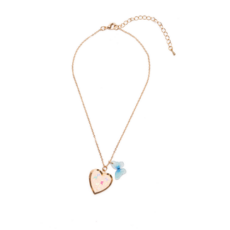 Great Pretenders Great Pretenders - Butterfly Heart Locket Necklace