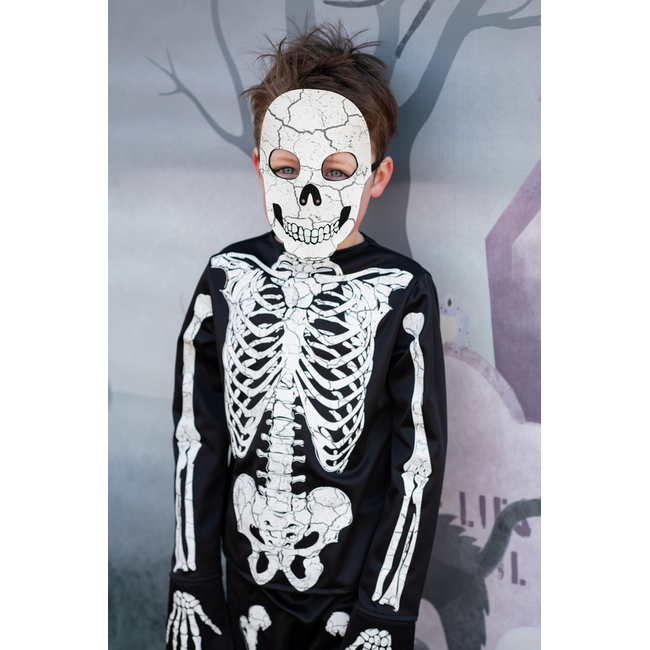 Great Pretenders Glow In The Dark Skeleton Shirt, Pants and Mask