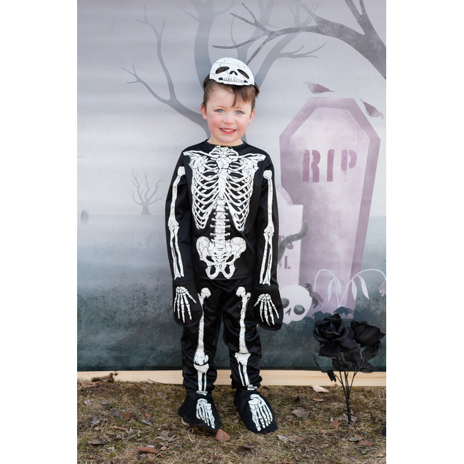 Great Pretenders Glow In The Dark Skeleton Shirt, Pants and Mask