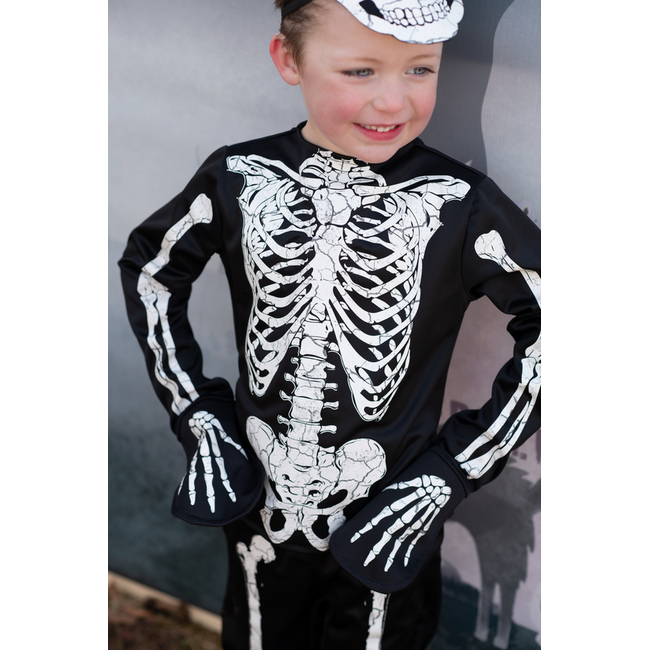 Great Pretenders Glow In The Dark Skeleton Shirt, Pants and Mask