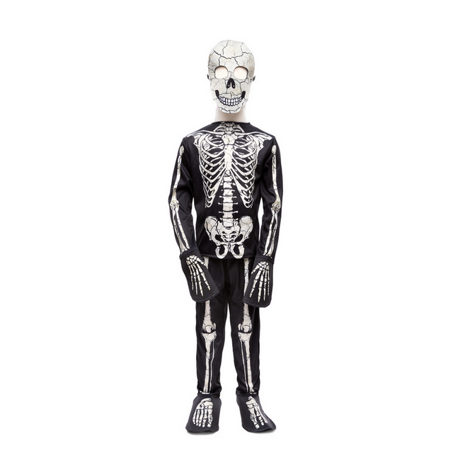 Great Pretenders Glow In The Dark Skeleton Shirt, Pants and Mask
