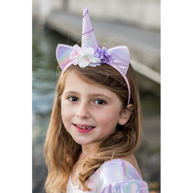 Great Pretenders Alicorn Fairy Dress with  Wings & Headband