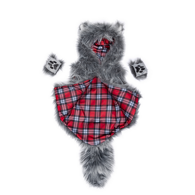 Great Pretenders Big Bad  Wolf Vest W/Gloves