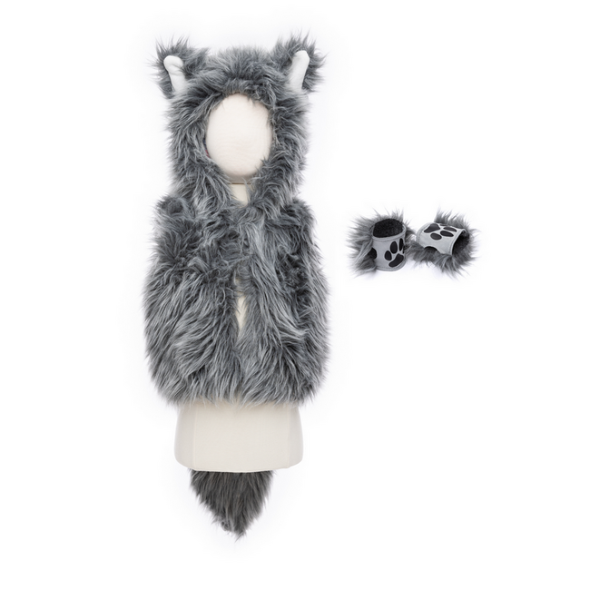 Great Pretenders Big Bad  Wolf Vest W/Gloves