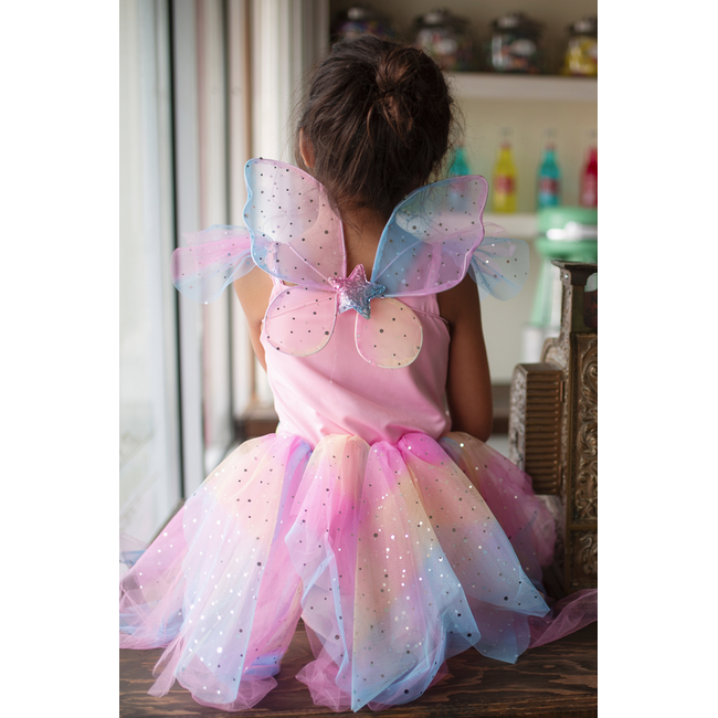 Great Pretenders Rainbow Fairy Dress & Wings