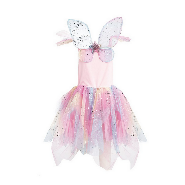 Great Pretenders Rainbow Fairy Dress & Wings