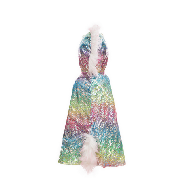 Great Pretenders Rainbow Reversible Unicorn Dragon Cape
