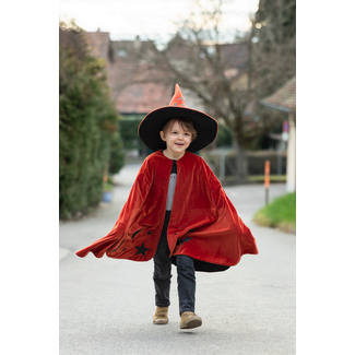 Great Pretenders Autum Embers Wizard Cape and Hat 4-6