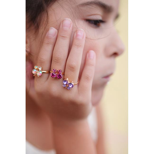 Great Pretenders Boutique Butterfly Gem Rings